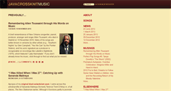 Desktop Screenshot of javacrossknitmusic.com