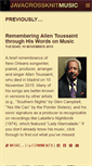 Mobile Screenshot of javacrossknitmusic.com
